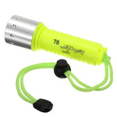 Cree Xm-l T6 LED Diving Flashlight Submarine Lamp Underwater Torch Waterproof