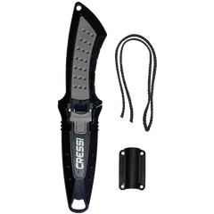 Cressi Lima Stainless Steel Tactical Dive Knife for Scuba Diving