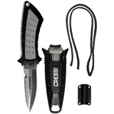 Cressi Lima Stainless Steel Tactical Dive Knife for Scuba Diving