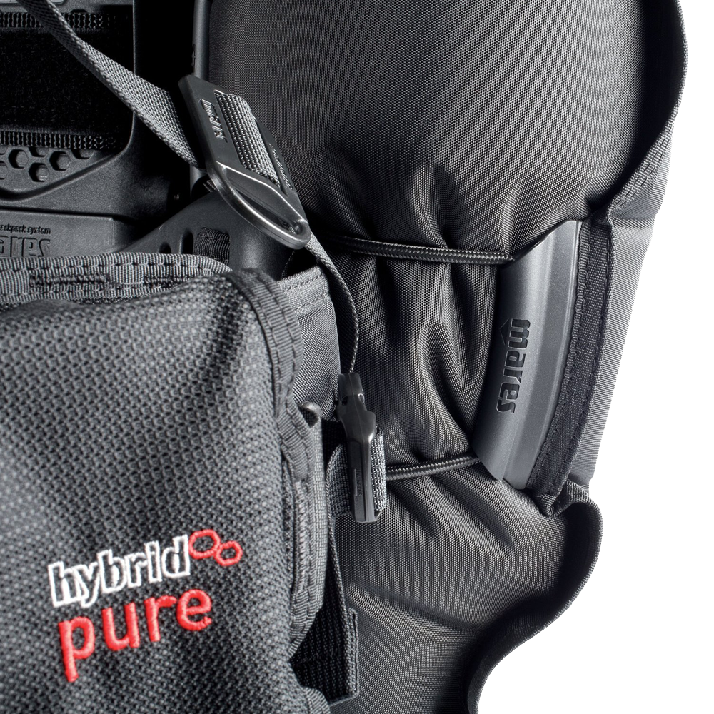 mares - マレス　BCDハイブリッドMRSプラス Mares Hybrid Pure BCD with MRS Plus Weight Pockets | Diving